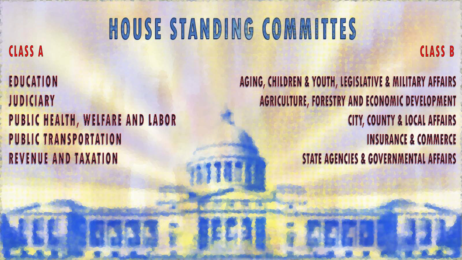 Committees for 92nd General Assembly to be announced Monday Arkansas